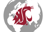 WSU logo on a globe